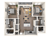 B1 Floor Plan B1 Floor Plan | The District at Rosemary